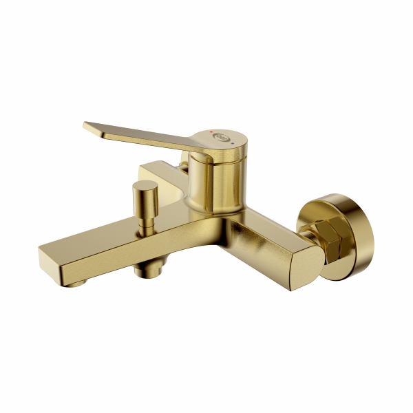 AER Mixer Bathtub SAH-BV1 BG Brushed Gold Tub Faucet