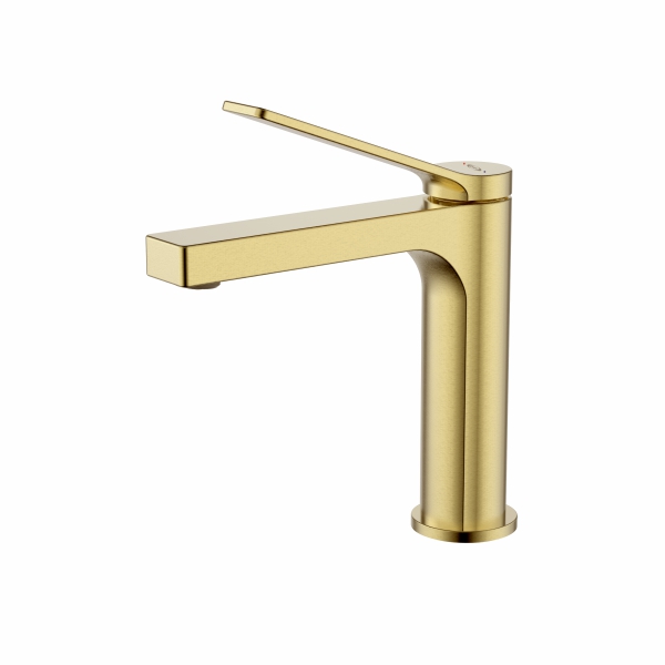 AER Mixer Basin SAH-WV1 BG Brushed Gold Vanity Faucet