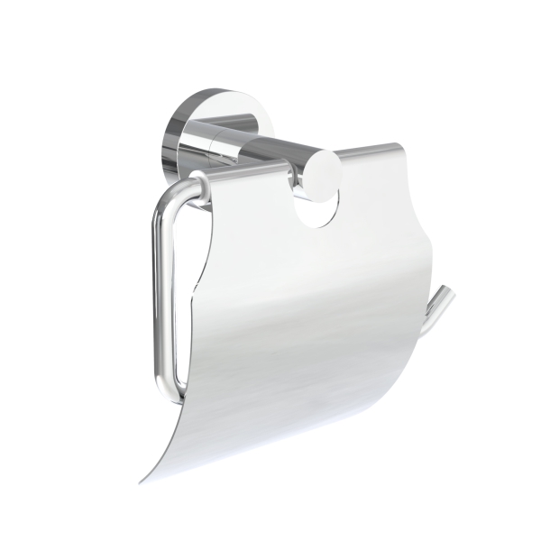 AER ACS 01-10 C luxury stainless steel toilet roll box with weighted flap cover