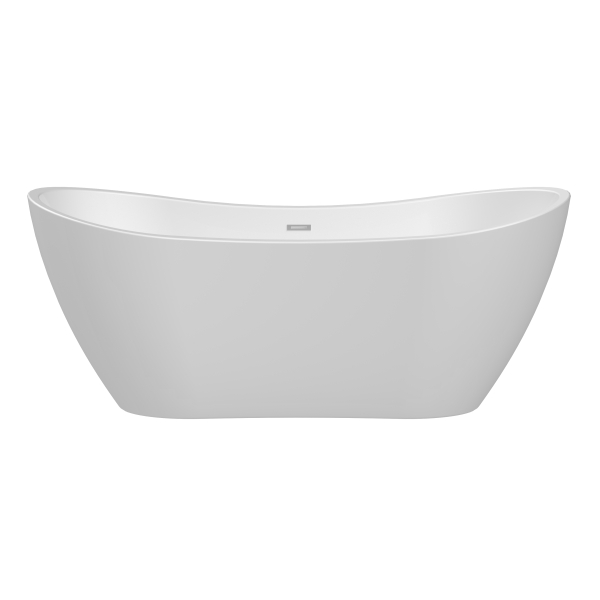 AER Freestanding Luxury Acrylic Bathtub BTH - 04 White Finished