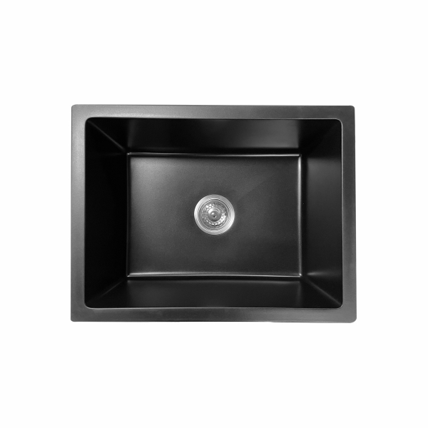 AER Undermount Granite Kitchen Sink KS1 - 27TB True Black Finished