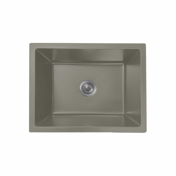 AER Undermount Granite Kitchen Sink KS1 - 27SW Silky White Finished