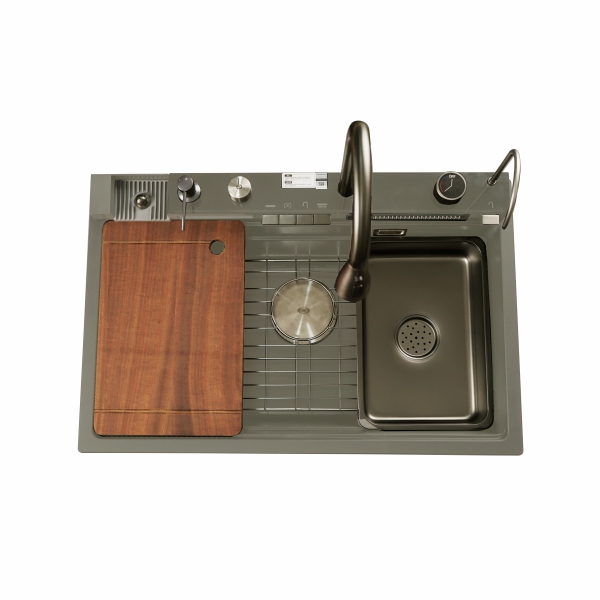 AER Single Bowl Top Mounted Granite Kitchen Sink KS1 - 29WG