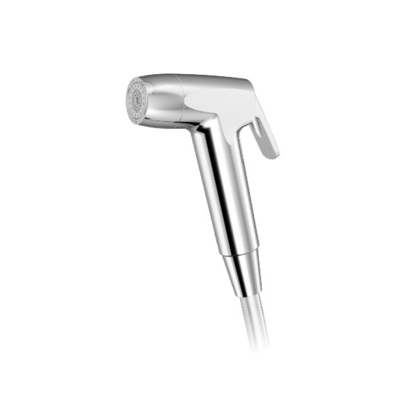 AER SC 12 PC dual function chrome bidet trigger head with flexible hose