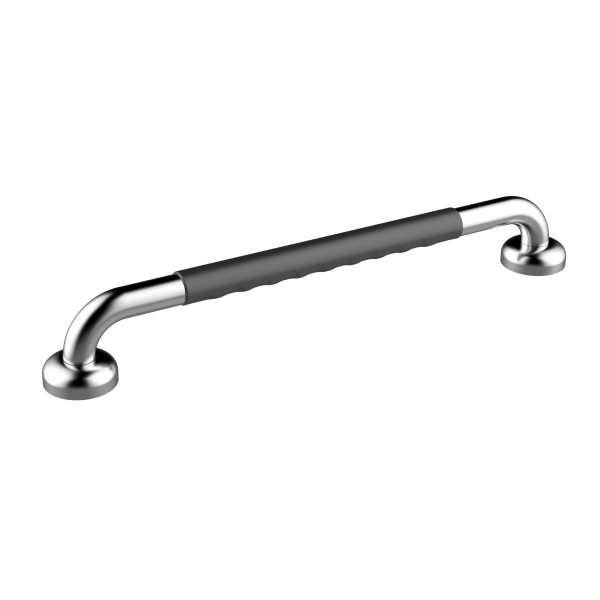 AER Handrail Grab Bar SFGB 1B BL 60 cm Chrome Black