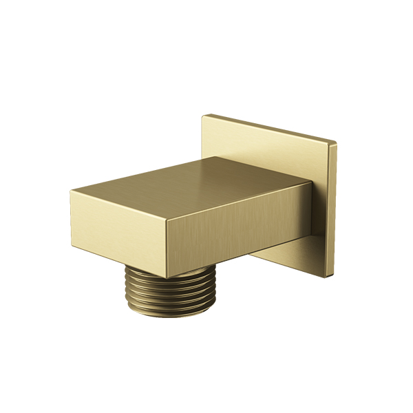 AER Brushed Gold Shower Outlet SPH 03 BG wall supply elbow brass