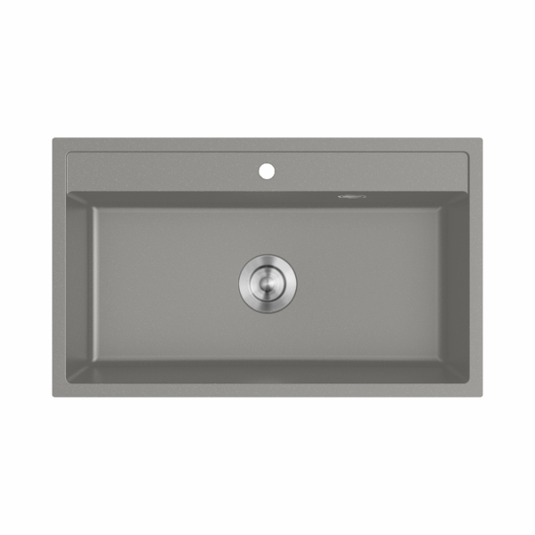 AER Grey Top Mounted Granite Kitchen Sink KS1 - 14G