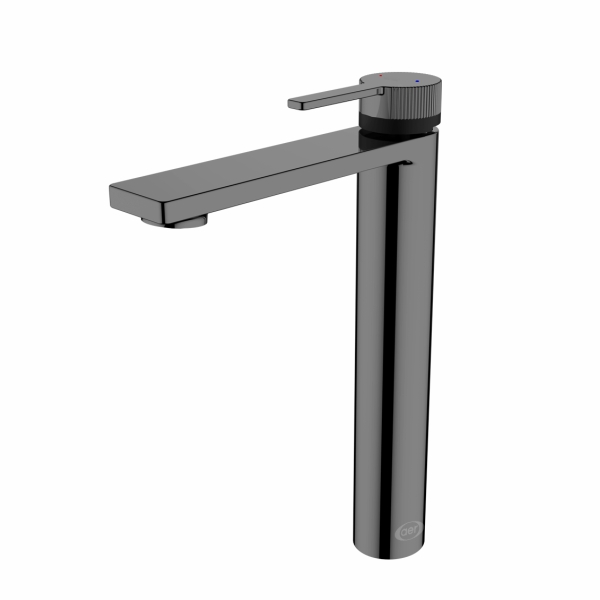 AER Gun Metal Mixer Basin Faucet Brass SAM - HP3 GM