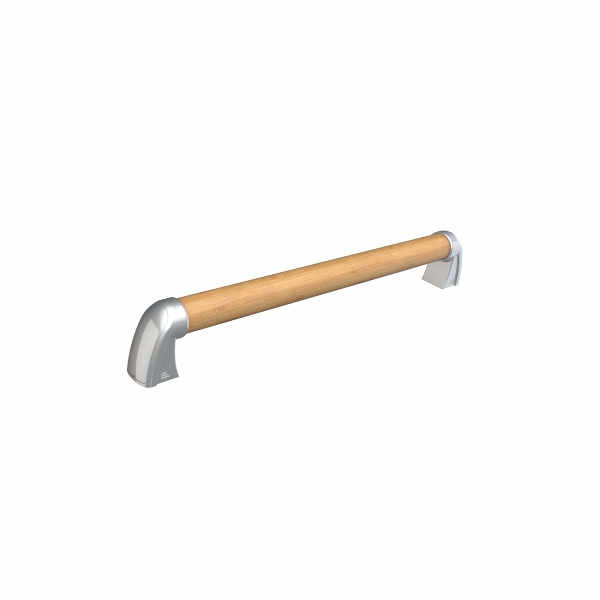 AER Wood Finished Safety Handrail Grab Bar SFGB 1C WD 38 cm
