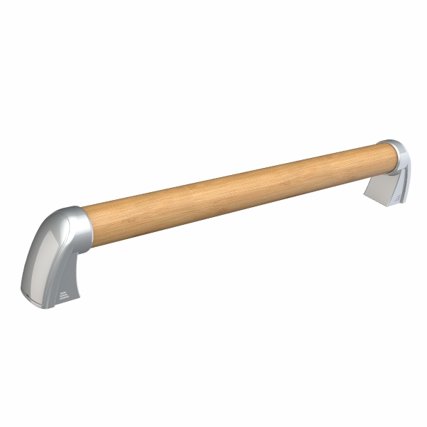 AER Wood Finished Safety Handrail Grab Bar SFGB 1C WD 80 cm