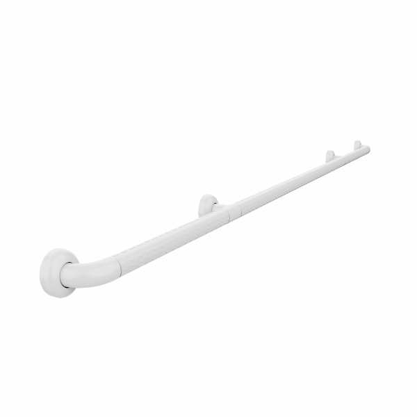 AER White Safety Handrail Grab Bar SFGB 1D W